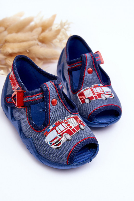 Ciabatte sandalo per bambini Befado 217P118 blu