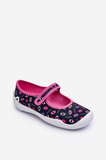 Scarpe/ciabatte per bambini Befado 114Y518 colore blu-rosa
