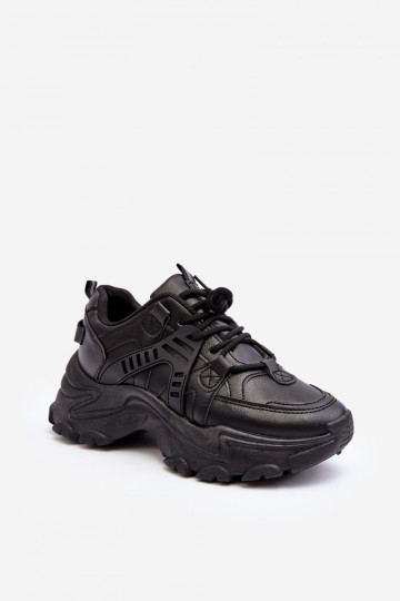 Scarpe sportive da donna, sneakers colore nero Toderus