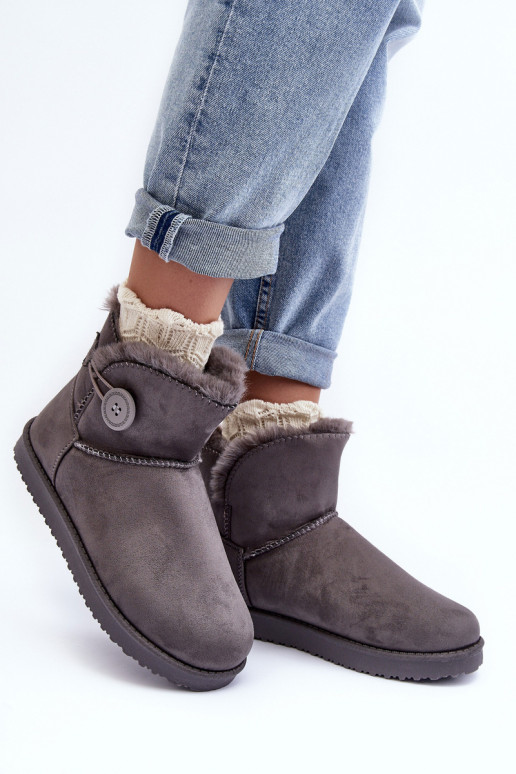 doposci riscaldati con ornamenti in colore grigio Siriol doposci riscaldati con ornamenti in colore grigio Siriol