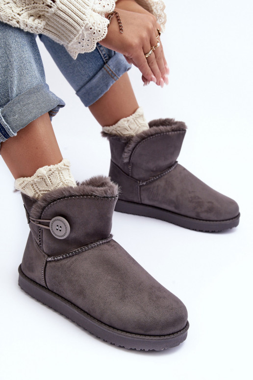 doposci riscaldati con ornamenti in colore grigio Siriol doposci riscaldati con ornamenti in colore grigio Siriol