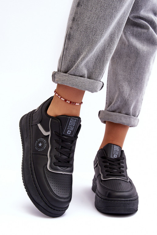 Scarpe sportive da donna, sneakers Big Star MM274232 colore nero