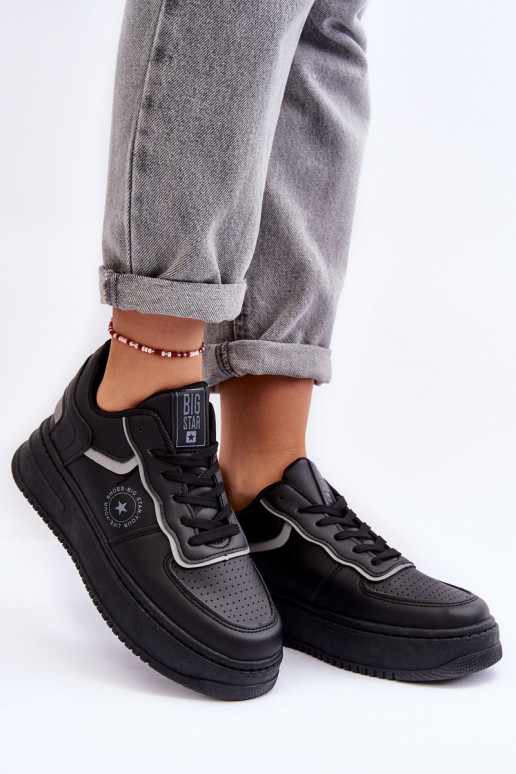 Scarpe sportive da donna, sneakers Big Star MM274232 colore nero