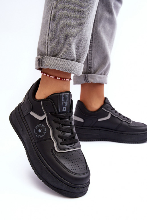 Scarpe sportive da donna, sneakers Big Star MM274232 colore nero