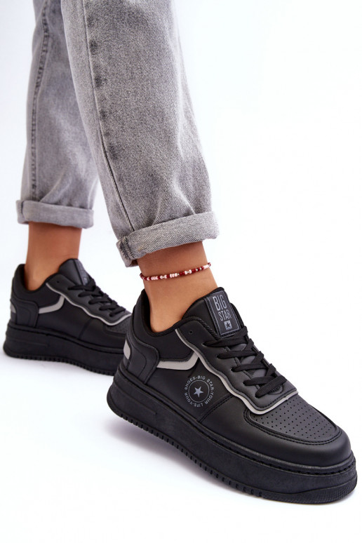 Scarpe sportive da donna, sneakers Big Star MM274232 colore nero