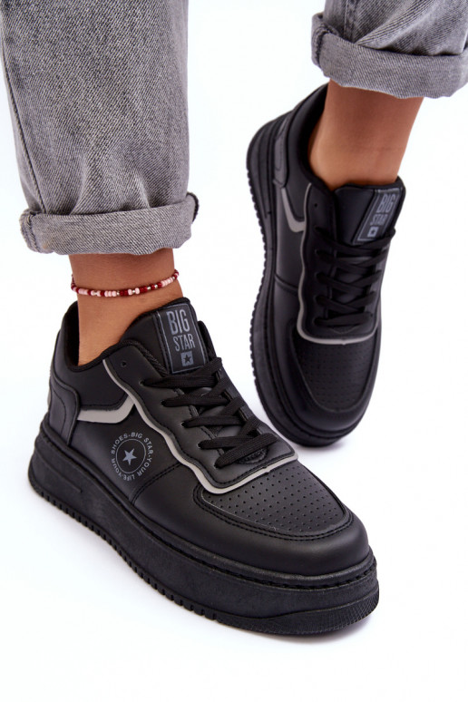 Scarpe sportive da donna, sneakers Big Star MM274232 colore nero