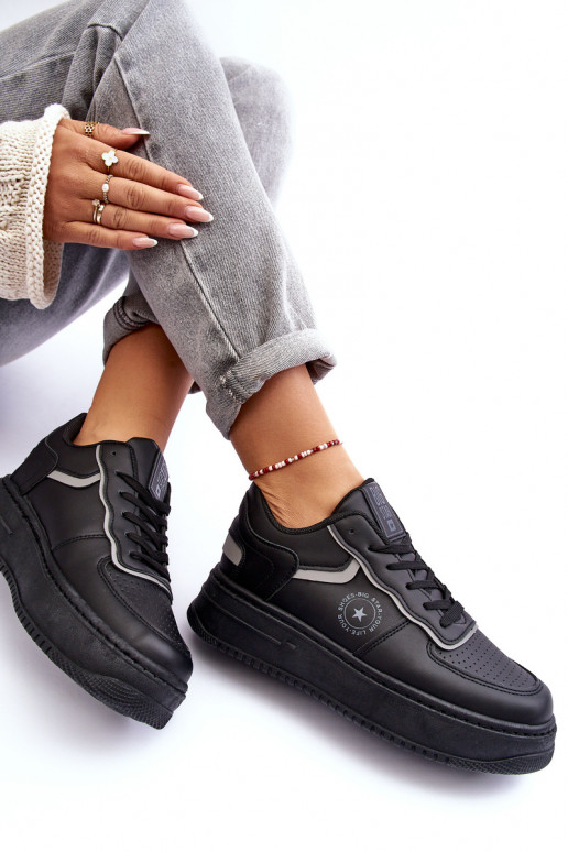 Scarpe sportive da donna, sneakers Big Star MM274232 colore nero