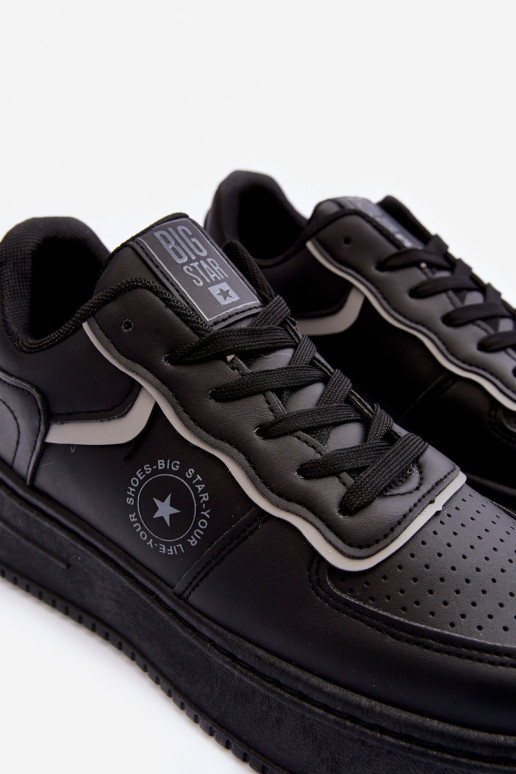 Scarpe sportive da donna, sneakers Big Star MM274232 colore nero