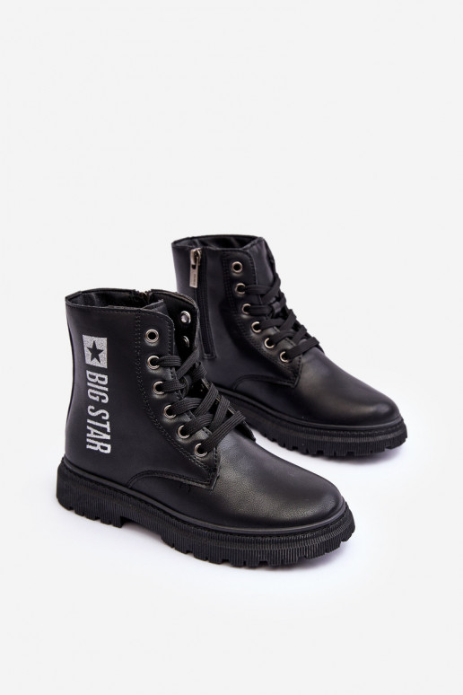 Stivali bambini riscaldati Big Star MM374152 colore nero Stivali bambini riscaldati Big Star MM374152 colore nero