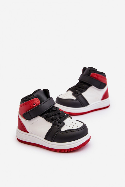 Scarpe sportive per bambini Colore bianco-rosso Teredite