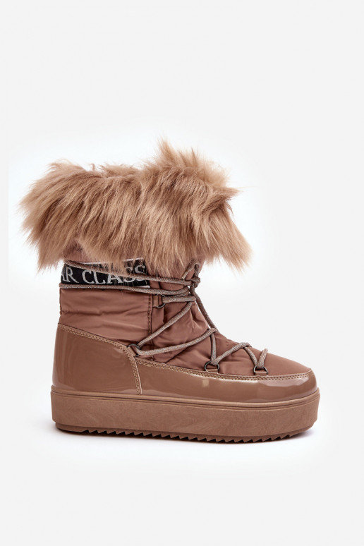 doposci con lacci beige Santero