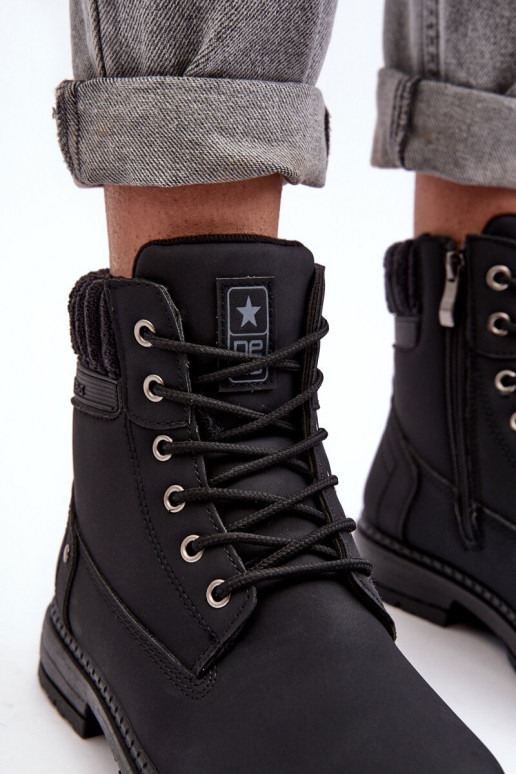 gli stivali sono riscaldati in colore nero Katalis