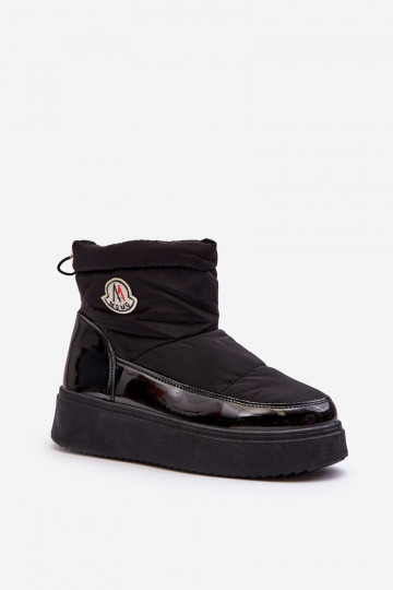 Doposci con plateau in colore nero Gattea