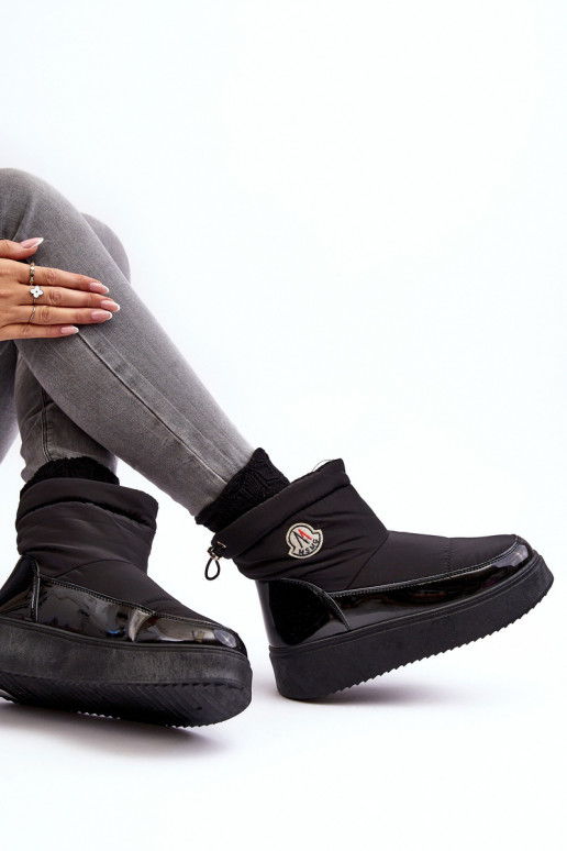 Doposci con plateau in colore nero Gattea