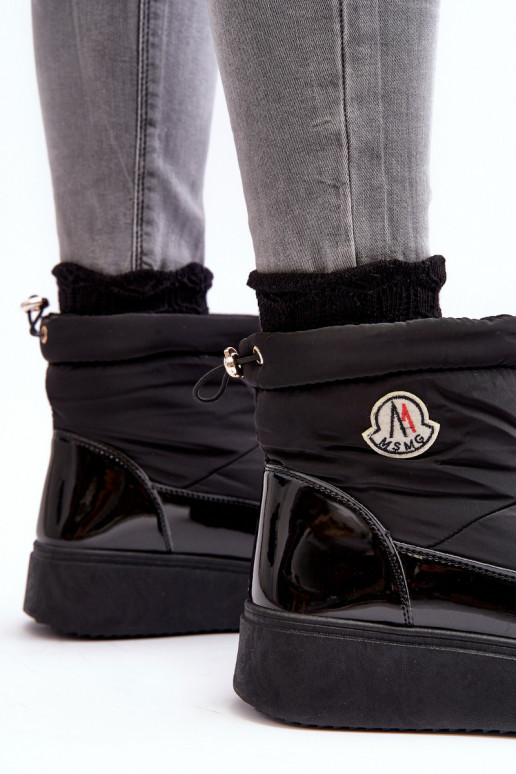 Doposci con plateau in colore nero Gattea