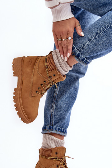 Caldi stivali da donna in colore marrone Cross Jeans MM2R4011C 2