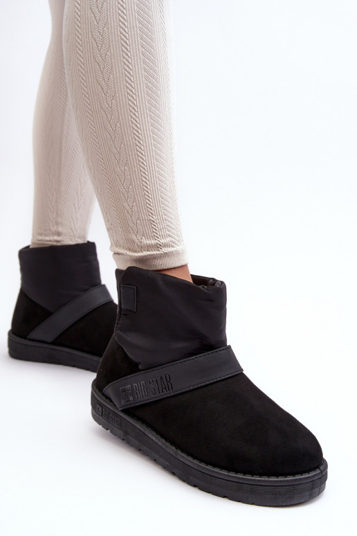 doposci riscaldati con plateau neri Big Star MM274151 doposci riscaldati con plateau neri Big Star MM274151