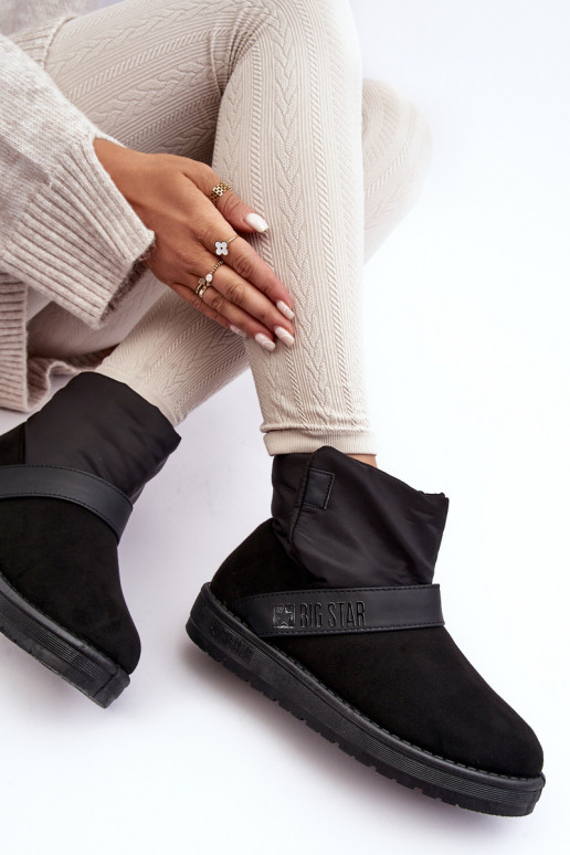 doposci riscaldati con plateau neri Big Star MM274151 doposci riscaldati con plateau neri Big Star MM274151