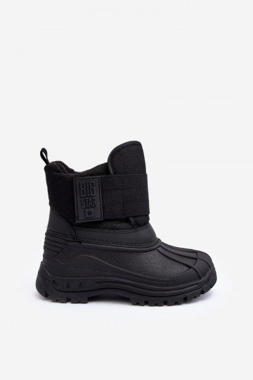 Doposci per bambini con chiusure adesive riscaldati neri Big Star MM374122 2