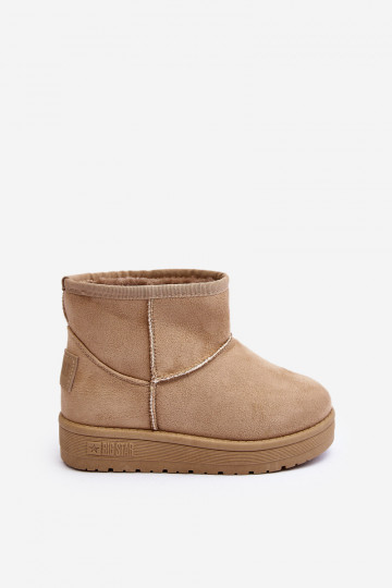 Doposci per bambini riscaldati beige Big Star MM374056 2