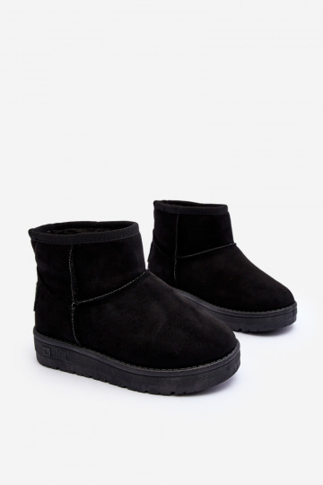 Doposci per bambini riscaldati in nero Big Star MM374054
