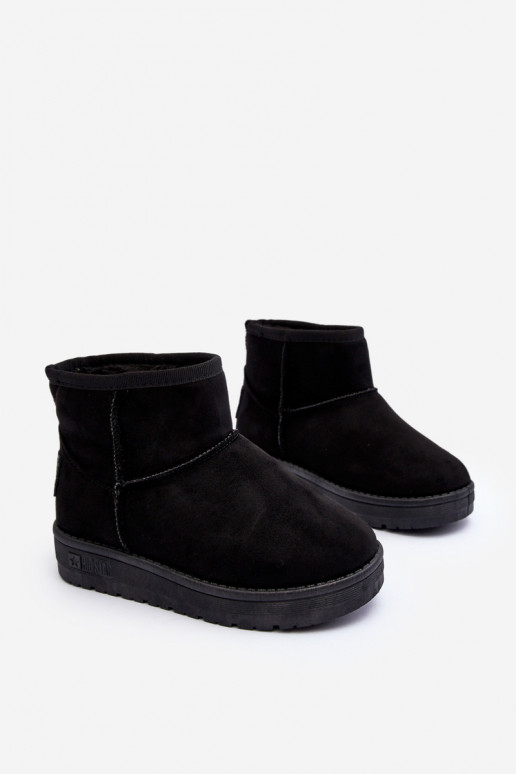 Doposci per bambini riscaldati in nero Big Star MM374054