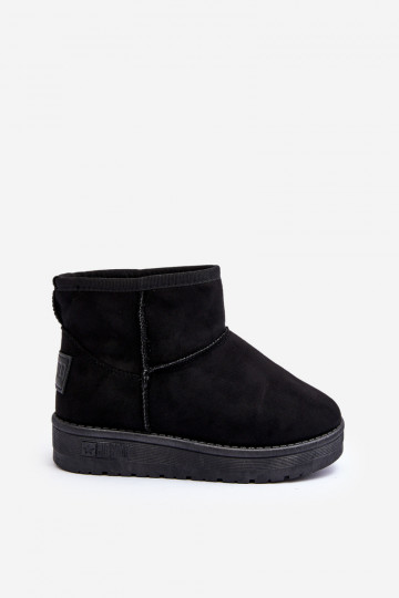 Doposci per bambini riscaldati in nero Big Star MM374054 2