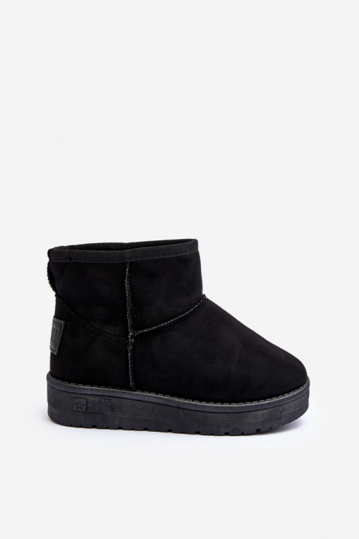 Doposci per bambini riscaldati in nero Big Star MM374054
