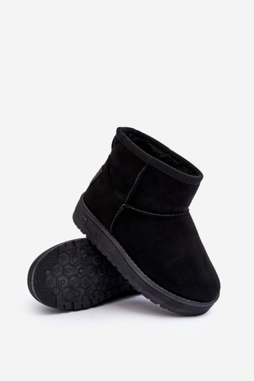 Doposci per bambini riscaldati in nero Big Star MM374054