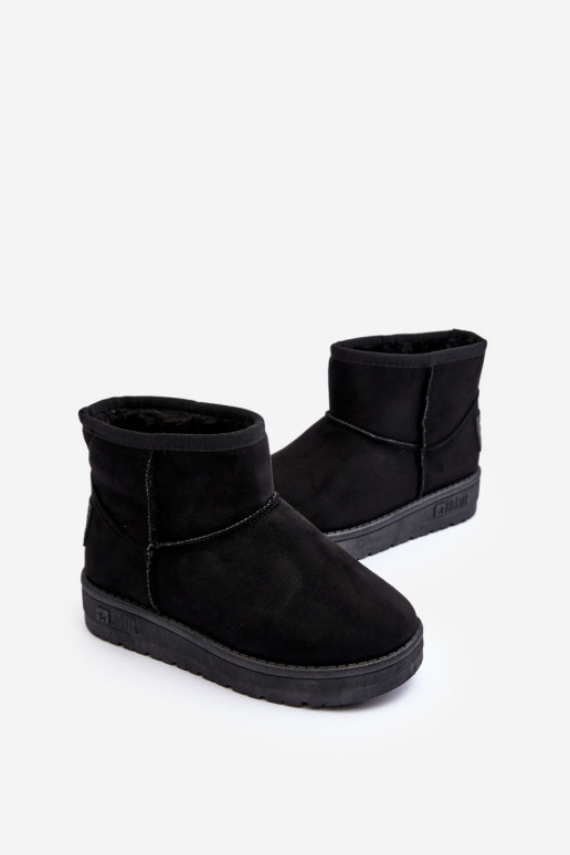 Doposci per bambini riscaldati in nero Big Star MM374054