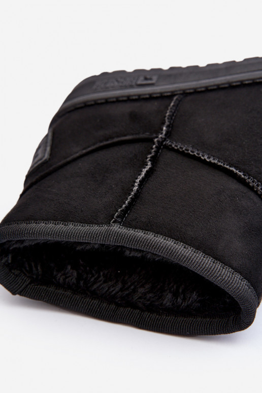 Doposci per bambini riscaldati in nero Big Star MM374054