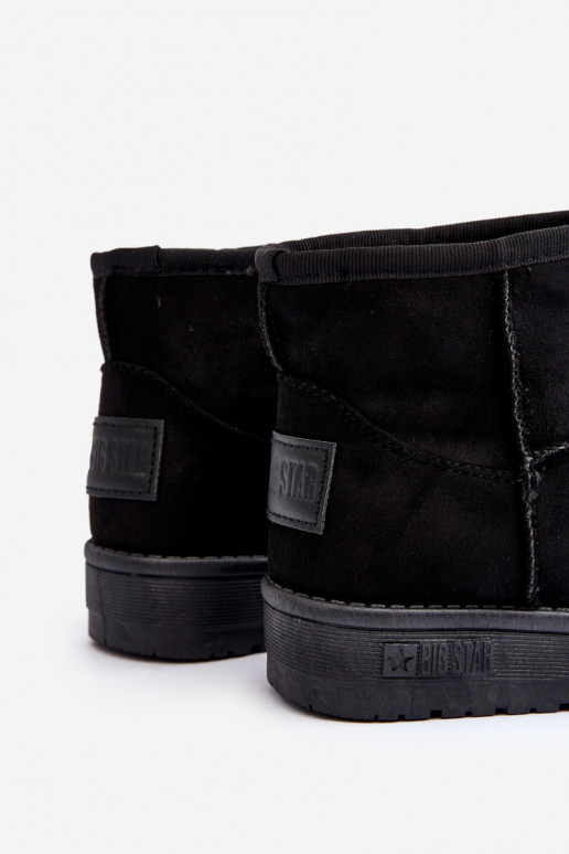 Doposci per bambini riscaldati in nero Big Star MM374054