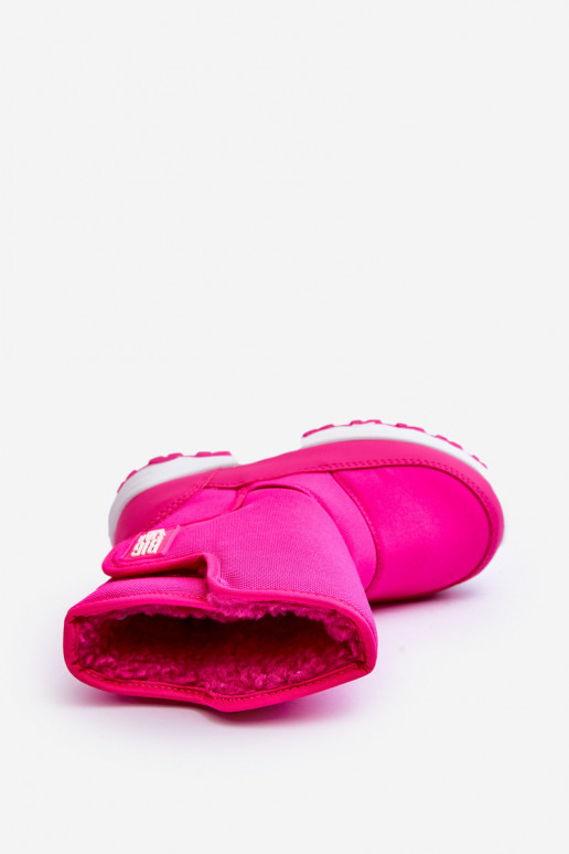 doposci riscaldati con chiusure adesive Bambino rosa Big Star MM374121