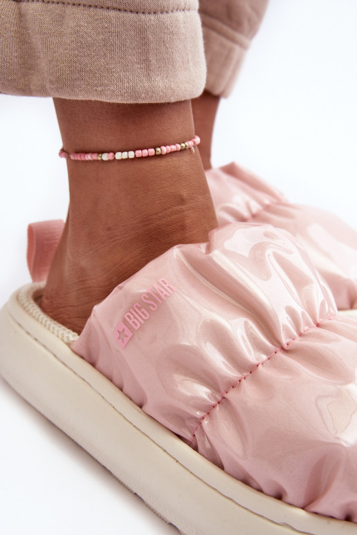 con brillantini Pantofole rosa Big Star MM274129