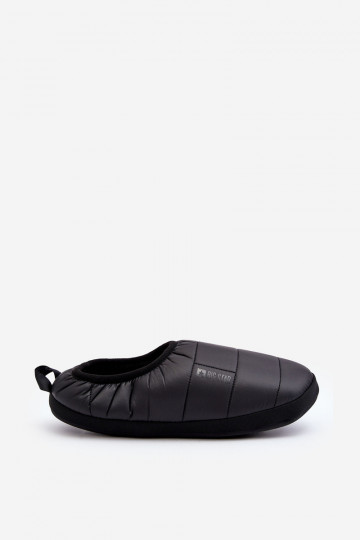 Pantofole da riscaldamento di un modello resistente, Big Star nero KK174363 2