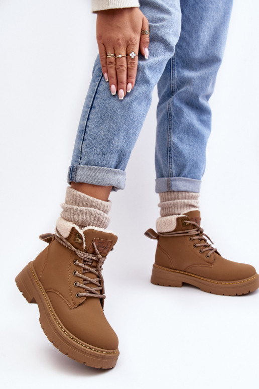 stivali con il caldo colore marrone Lynnvia stivali con il caldo colore marrone Lynnvia