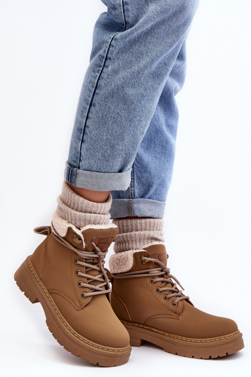 stivali con il caldo colore marrone Lynnvia stivali con il caldo colore marrone Lynnvia