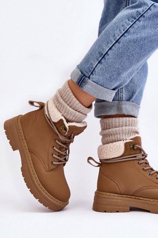 stivali con il caldo colore marrone Lynnvia stivali con il caldo colore marrone Lynnvia