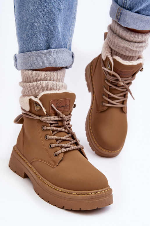 stivali con il caldo colore marrone Lynnvia stivali con il caldo colore marrone Lynnvia