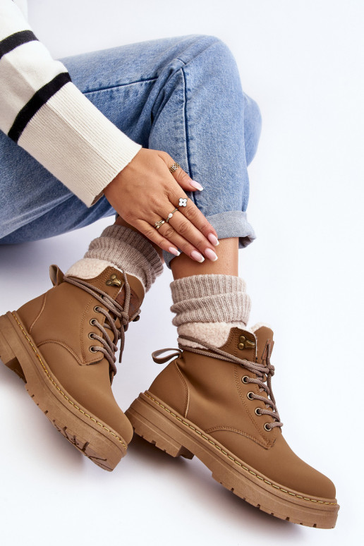 stivali con il caldo colore marrone Lynnvia stivali con il caldo colore marrone Lynnvia