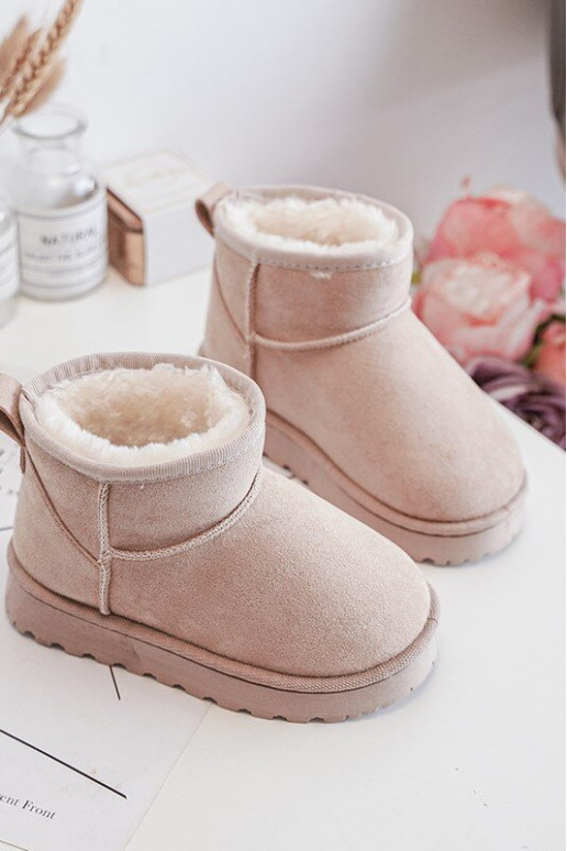 Doposci per bambini Stivali riscaldati beige Nallita
