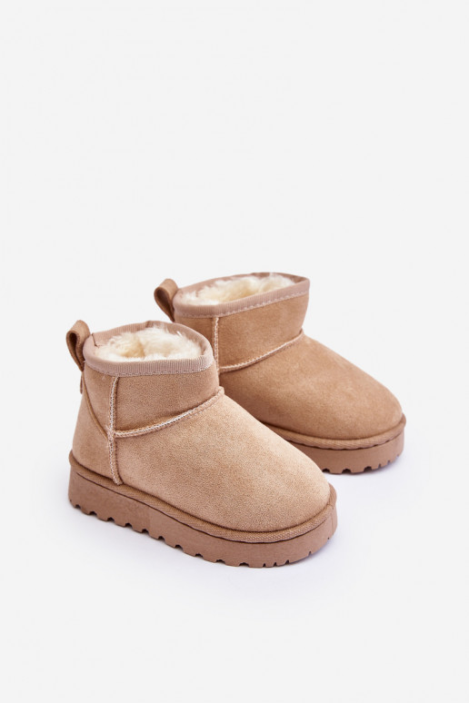 Doposci per bambini Stivali riscaldati beige Nallita