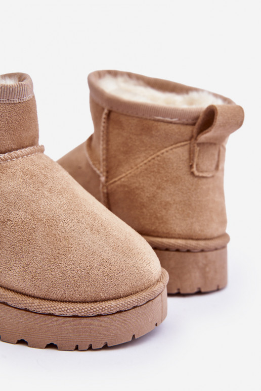 Doposci per bambini Stivali riscaldati beige Nallita