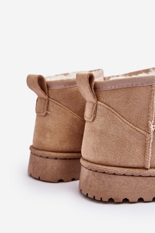 Doposci per bambini Stivali riscaldati beige Nallita