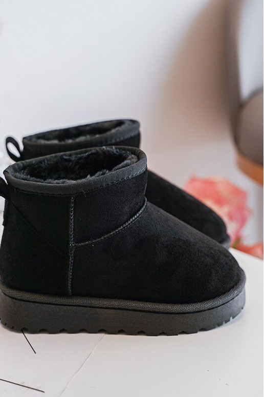 Doposci per bambini Stivali riscaldati in colore nero Nallita Doposci per bambini Stivali riscaldati in colore nero Nallita