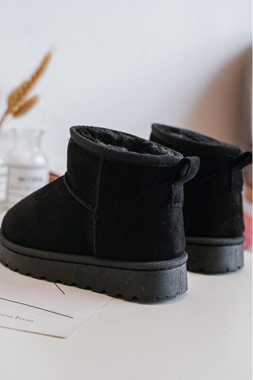 Doposci per bambini Stivali riscaldati in colore nero Nallita Doposci per bambini Stivali riscaldati in colore nero Nallita