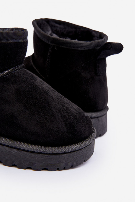 Doposci per bambini Stivali riscaldati in colore nero Nallita