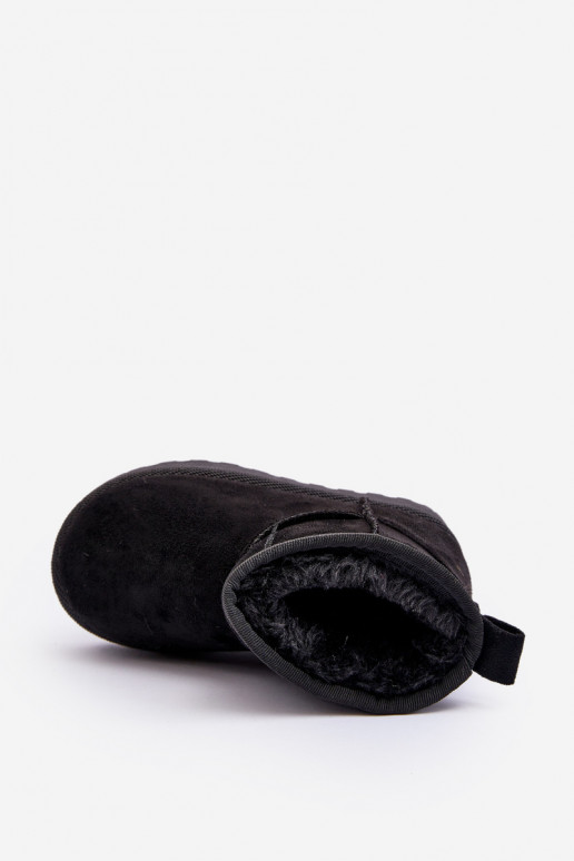 Doposci per bambini Stivali riscaldati in colore nero Nallita