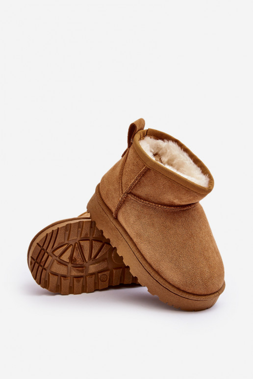 Doposci per bambini Stivali riscaldati marrone Nallita Doposci per bambini Stivali riscaldati marrone Nallita