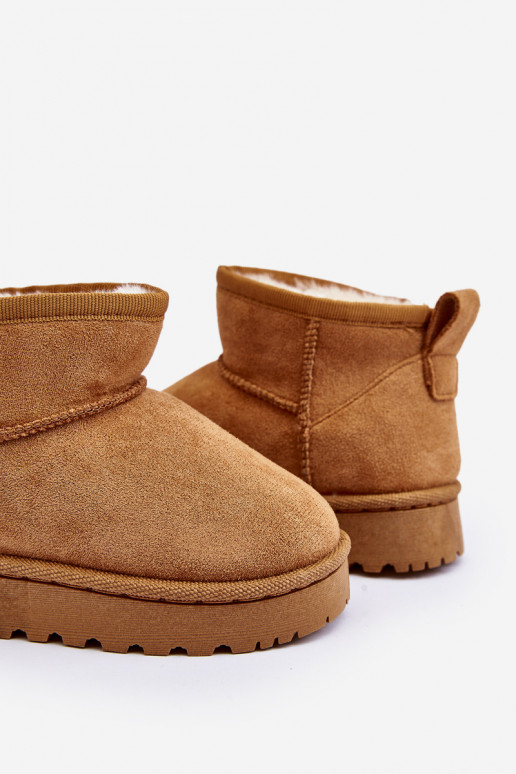 Doposci per bambini Stivali riscaldati marrone Nallita Doposci per bambini Stivali riscaldati marrone Nallita